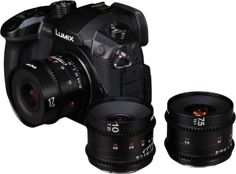 Laowa MFT Cine Prime 3-Lens Wide Bundle (7.5mm, 10mm, 17mm) - 3