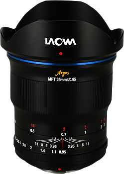 Laowa Argus 25mm f/0.95 MFT APO Lens
