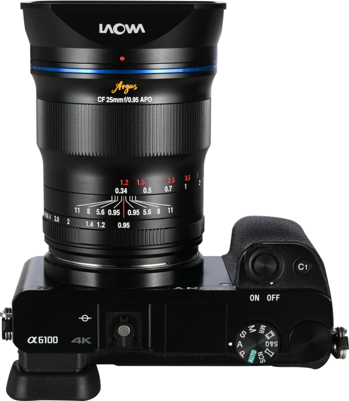 Laowa Argus 25mm f/0.95 CF APO Lens - Sony E - 8