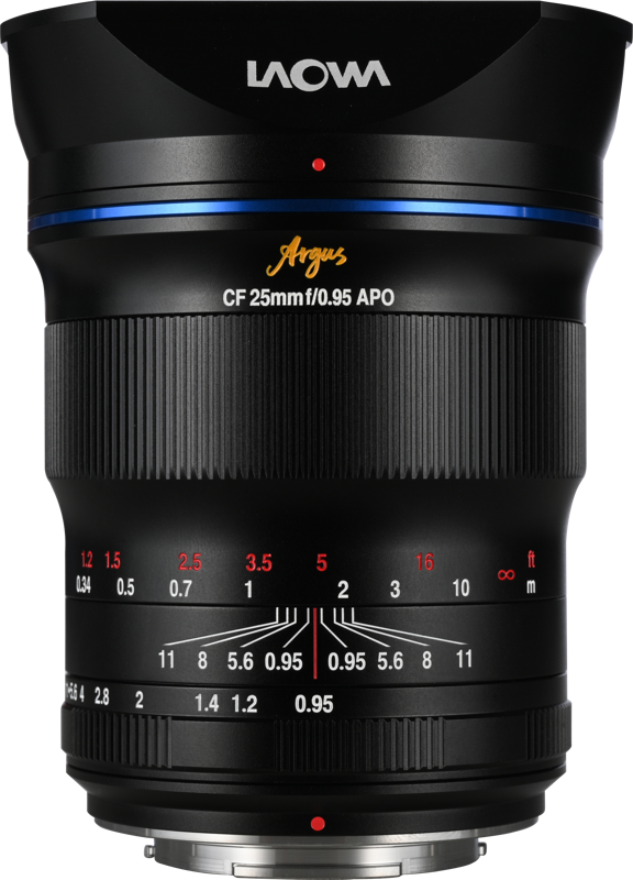 Laowa Argus 25mm f/0.95 CF APO Lens - Sony E