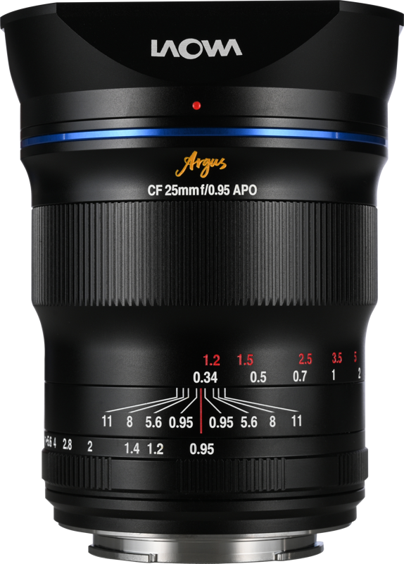 Laowa Argus 25mm f/0.95 CF APO Lens - Fuji X