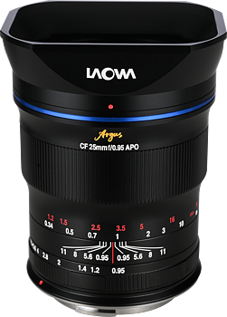Laowa Argus 25mm f/0.95 CF APO Lens - Canon RF