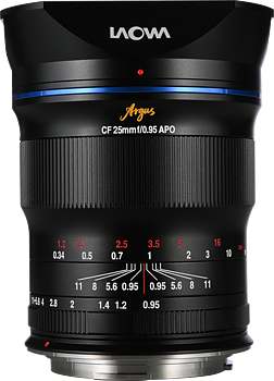 Laowa Argus 25mm f/0.95 CF APO Lens - Canon RF