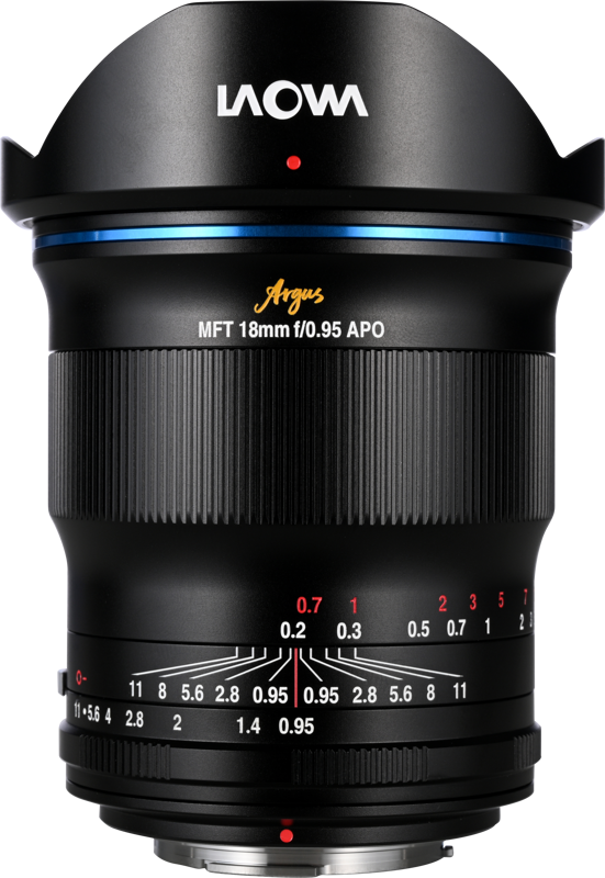 Laowa Argus 18mm f/0.95 MFT APO Lens