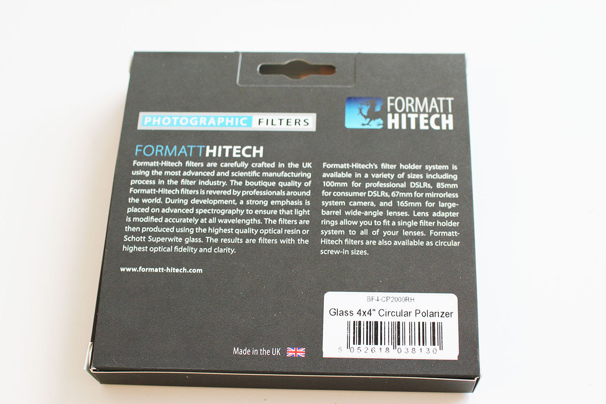 Format Hitech 4x4" Hi Def Glass Circular Polarizer - 4