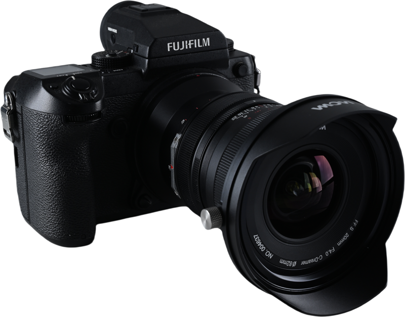 Laowa 20mm f/4 Zero-D Shift -  Fuji GFX - 6