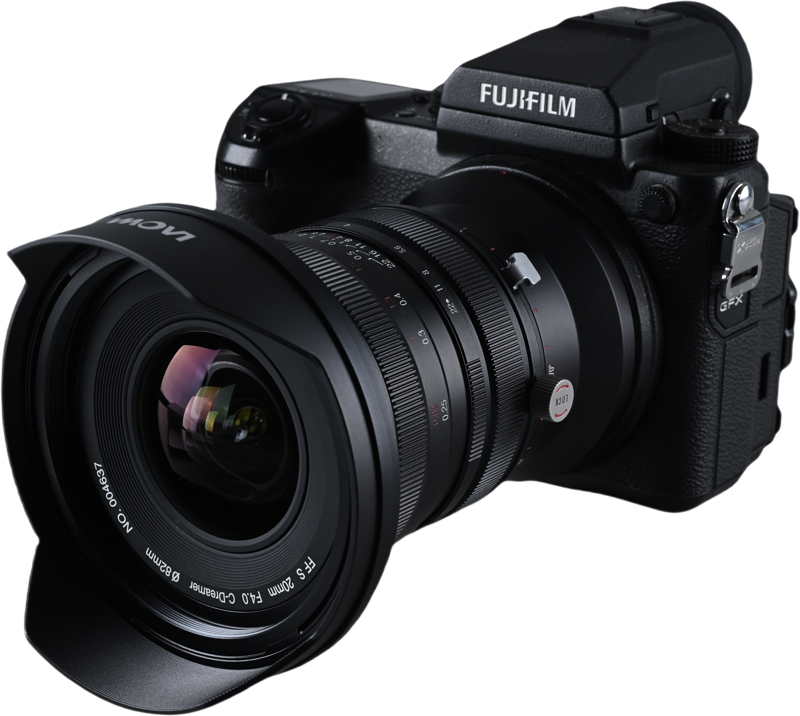 Laowa 20mm f/4 Zero-D Shift -  Fuji GFX - 7
