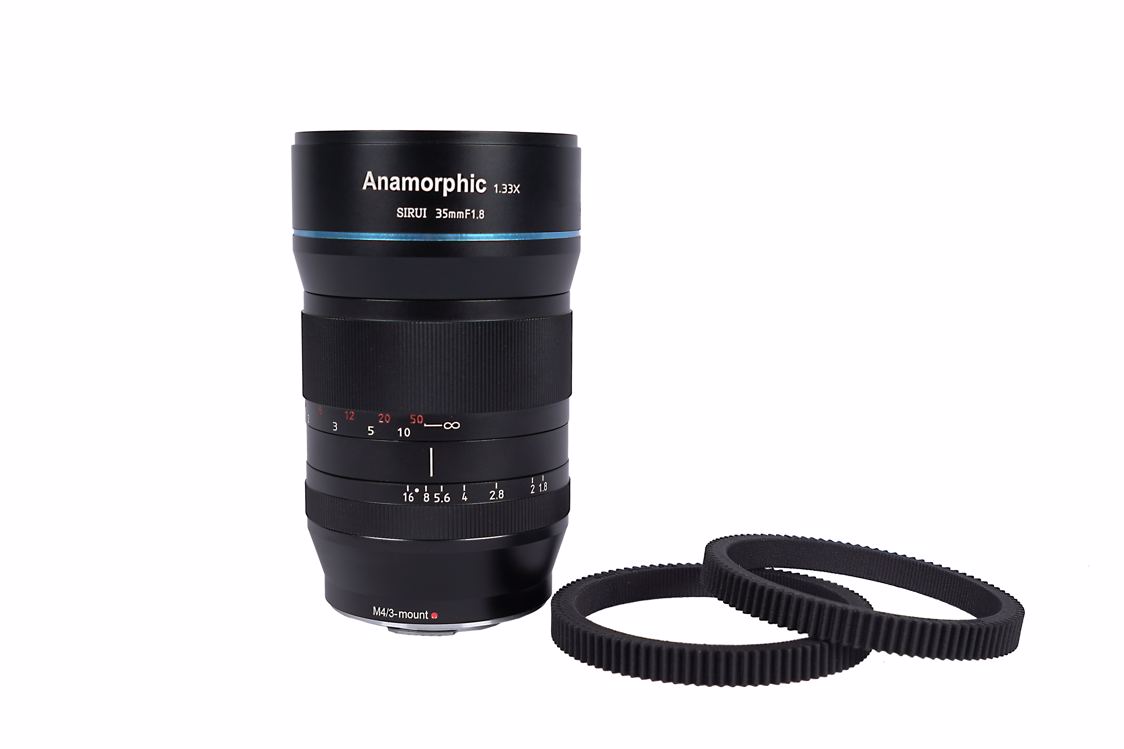 Sirui 35mm f1.8 Anamorphic Lins 1.33x (MFT-mount) - Voosestore