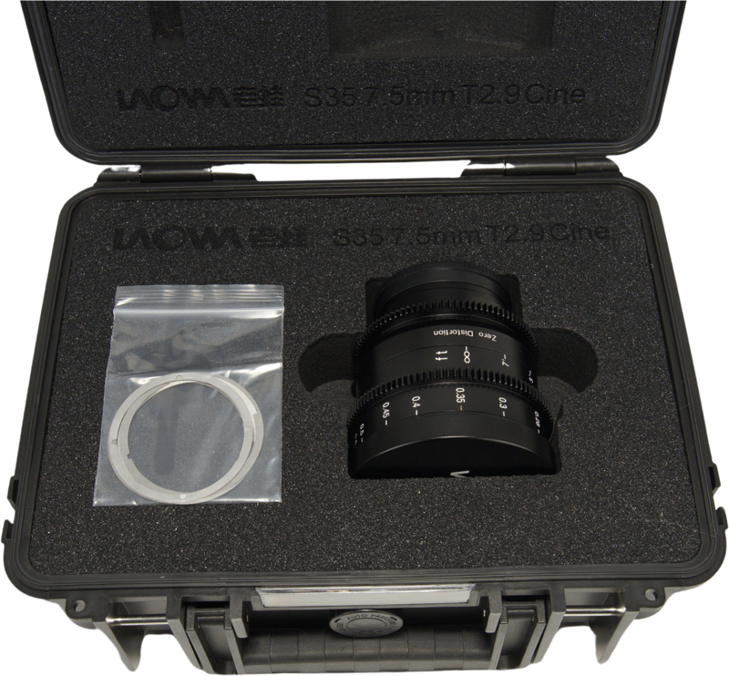 Laowa 7.5mm T2.9 Zero-D S35 Cine Lens - Sony E - 5