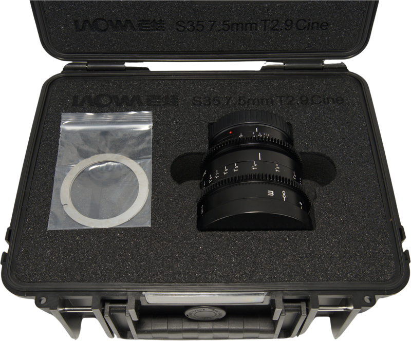 Laowa 7.5mm T2.9 Zero-D S35 Cine Lens - Canon RF - 5