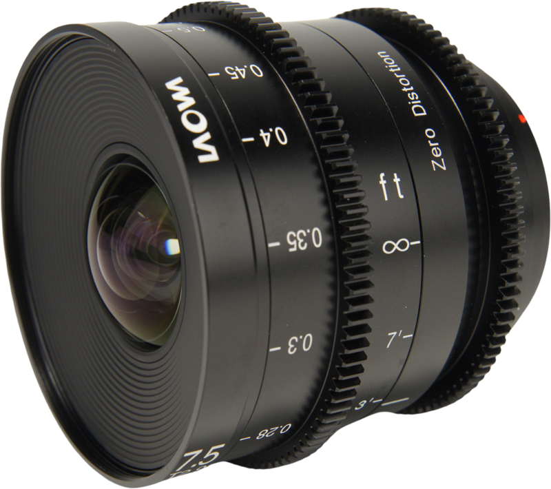 Laowa 7.5mm T2.9 Zero-D S35 Cine Lens - Fuji X - 3