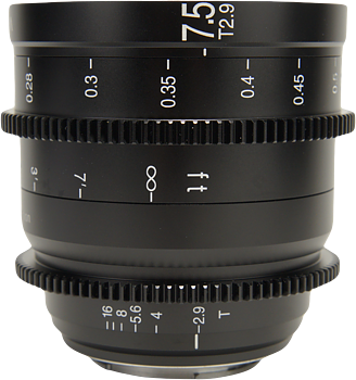 Laowa 7.5mm T2.9 Zero-D S35 Cine Lens - Fuji X