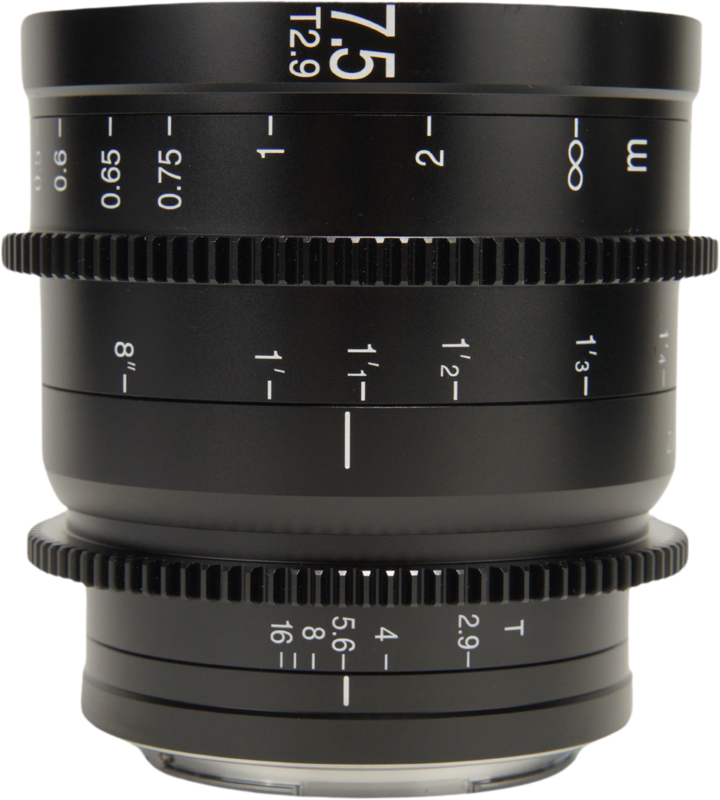 Laowa 7.5mm T2.9 Zero-D S35 Cine Lens - Nikon Z