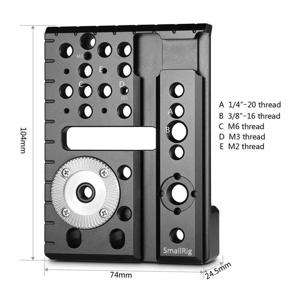 SmallRig Left Side Plate for RED Scarlet-W/Weapon/Epic-W 1997 - 2
