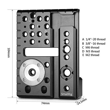 SmallRig Left Side Plate for RED Scarlet-W/Weapon/Epic-W 1997
