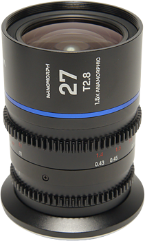 Laowa Nanomorph&nbsp;27mm&nbsp;T2.8&nbsp;1.5X&nbsp;S35 (Blue) - DL