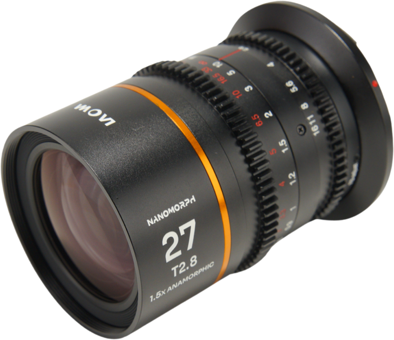 Laowa Nanomorph&nbsp;27mm&nbsp;T2.8&nbsp;1.5X&nbsp;S35 (Amber) - Canon RF - 3