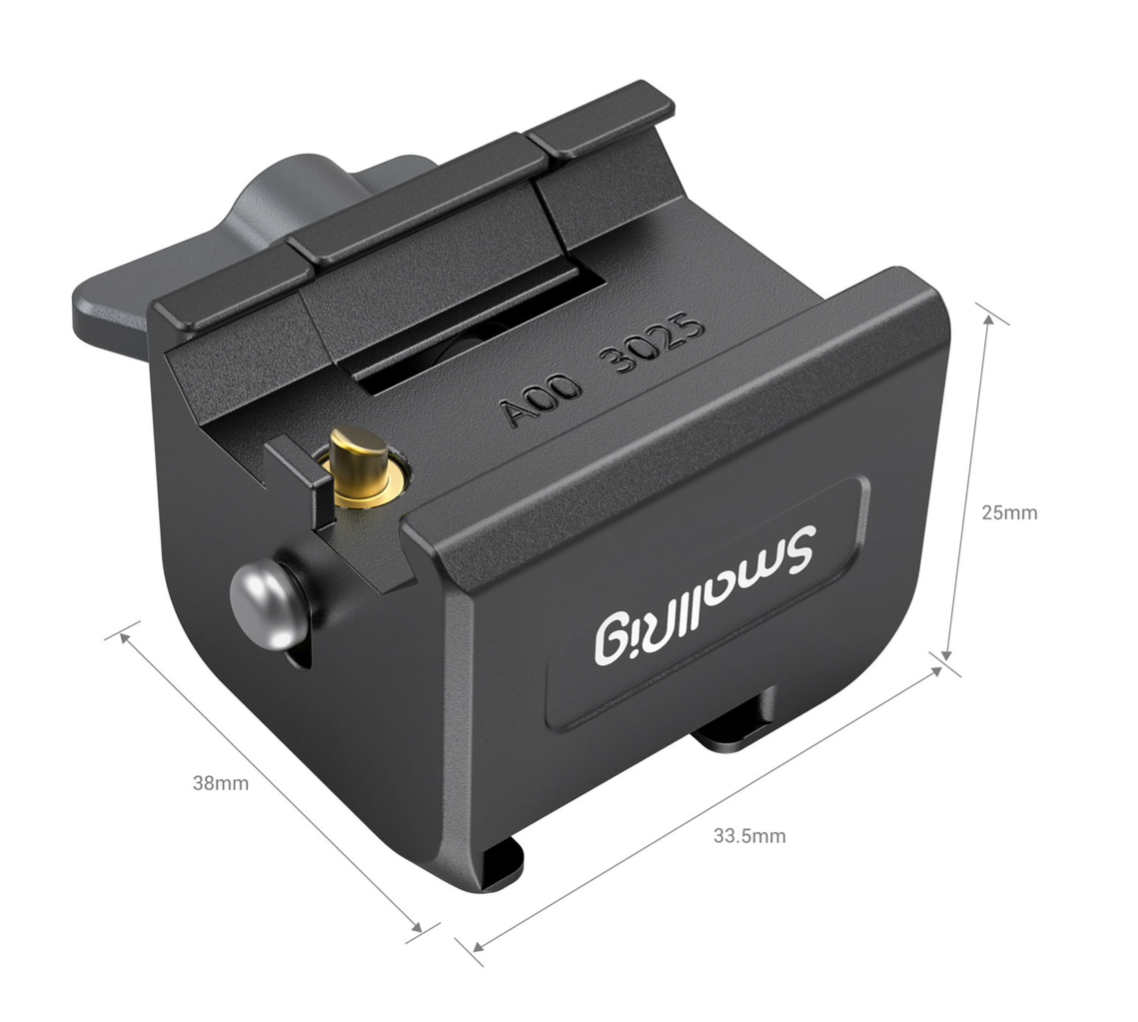 SmallRig NATO Clamp Accessory Mount for DJI RS 2/RSC 2 - 3