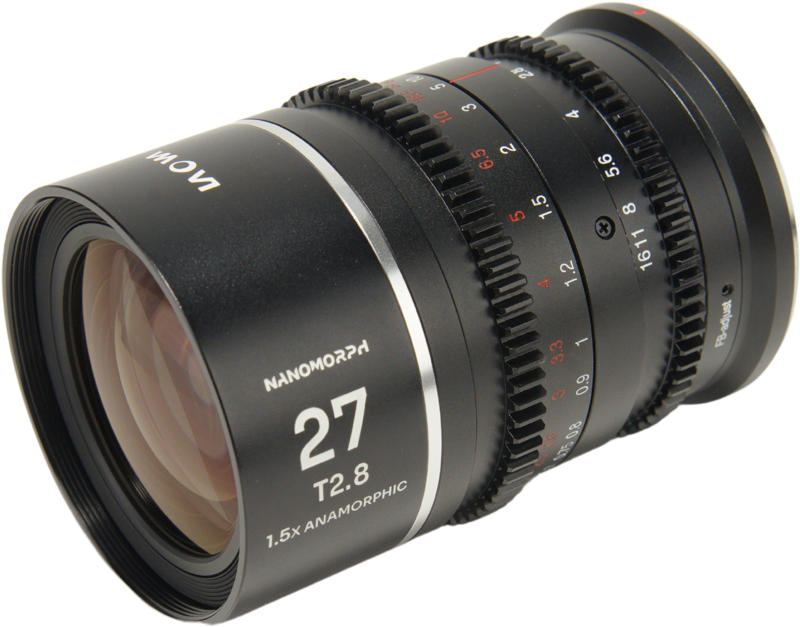 Laowa Nanomorph&nbsp;27mm&nbsp;T2.8&nbsp;1.5X&nbsp;S35 (Silver) - Sony E - 3