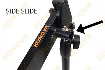 Sideslide adapter slider