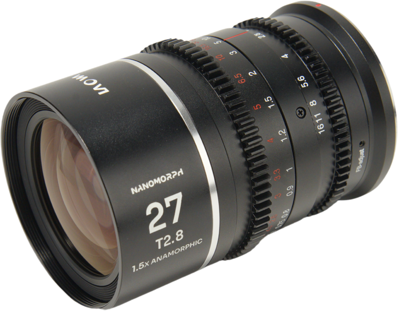 Laowa Nanomorph&nbsp;27mm&nbsp;T2.8&nbsp;1.5X&nbsp;S35 (Silver) - Canon RF - 3