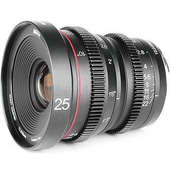 MEIKE 25mm T2.2 Manual Focus Cinema Prime Lins (E Mount) 