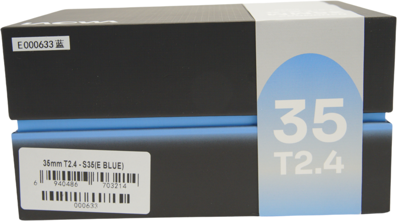 Laowa Nanomorph&nbsp;35mm&nbsp;T2.4&nbsp;1.5X&nbsp;S35 (Blue) - Sony E - 6