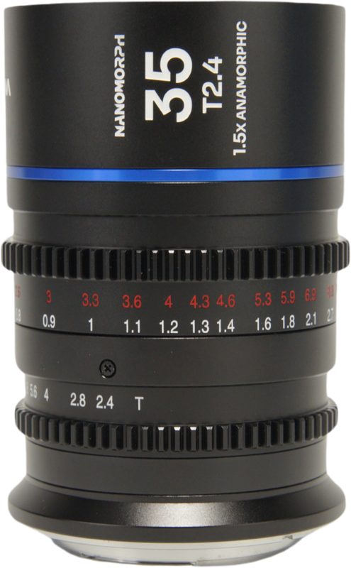Laowa Nanomorph&nbsp;35mm&nbsp;T2.4&nbsp;1.5X&nbsp;S35 (Blue) - Sony E