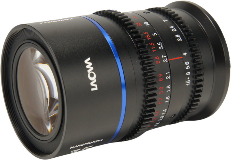 Laowa Nanomorph&nbsp;35mm&nbsp;T2.4&nbsp;1.5X&nbsp;S35 (Blue) - Sony E - 3