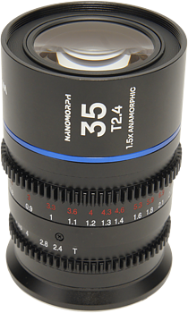 Laowa Nanomorph&nbsp;35mm&nbsp;T2.4&nbsp;1.5X&nbsp;S35 (Blue) - MFT