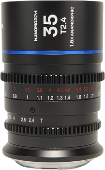 Laowa Nanomorph&nbsp;35mm&nbsp;T2.4&nbsp;1.5X&nbsp;S35 (Blue) - MFT