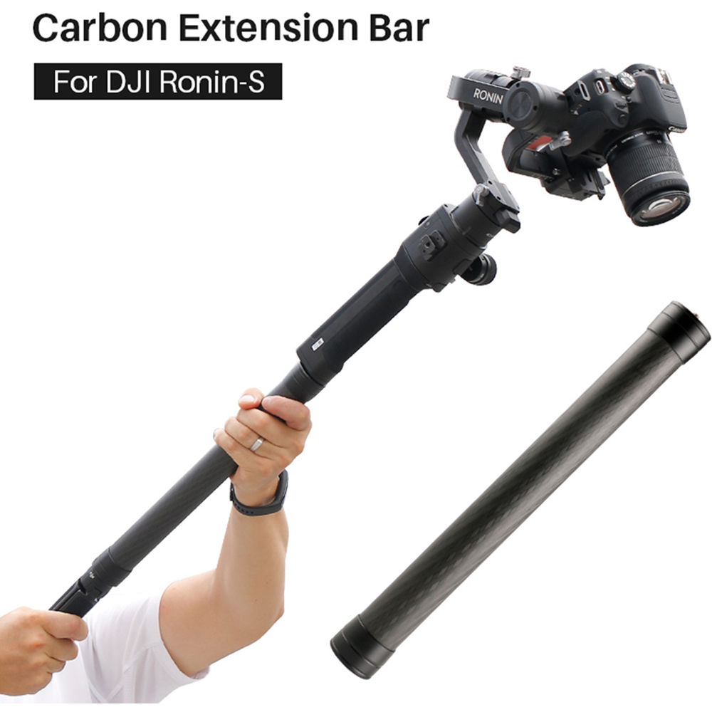 DF DIGITALFOTO RS-S01 35cm Kolfiber förlänginsrör DJI RONIN , Movmax Blade , Dji Osmo Pocket - 3