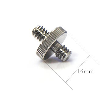 Double head screw 1/4 to 1/4