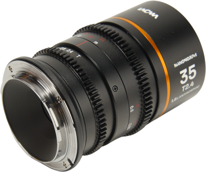 Laowa Nanomorph&nbsp;35mm&nbsp;T2.4&nbsp;1.5X&nbsp;S35 (Amber) - Sony E - 4