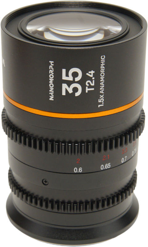 Laowa Nanomorph&nbsp;35mm&nbsp;T2.4&nbsp;1.5X&nbsp;S35 (Amber) - Sony E - 2