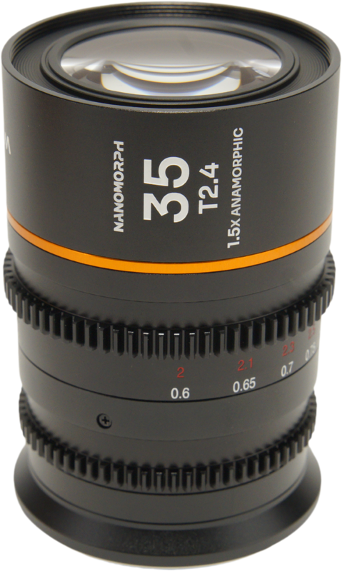 Laowa Nanomorph&nbsp;35mm&nbsp;T2.4&nbsp;1.5X&nbsp;S35 (Amber) - Canon RF - 2