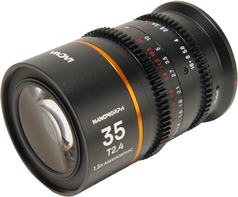 Laowa Nanomorph&nbsp;35mm&nbsp;T2.4&nbsp;1.5X&nbsp;S35 (Amber) - L Mount - 3