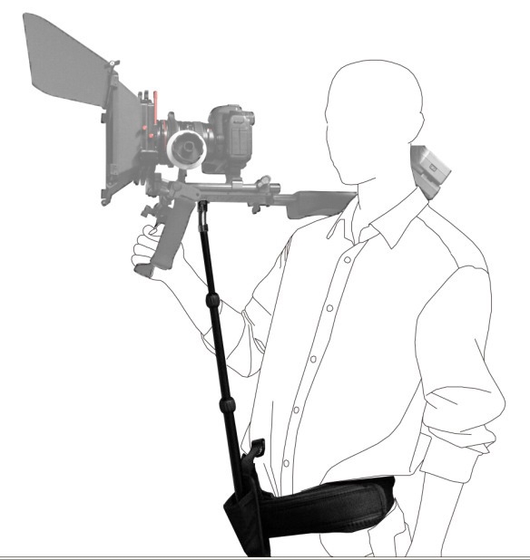 Voose Gunner Steady belt/Dfocus Bundle Dslr Rig - 3