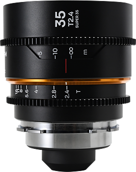 Laowa Nanomorph&nbsp;35mm&nbsp;T2.4&nbsp;1.5X&nbsp;S35 (Amber) - Arri PL/Canon EF