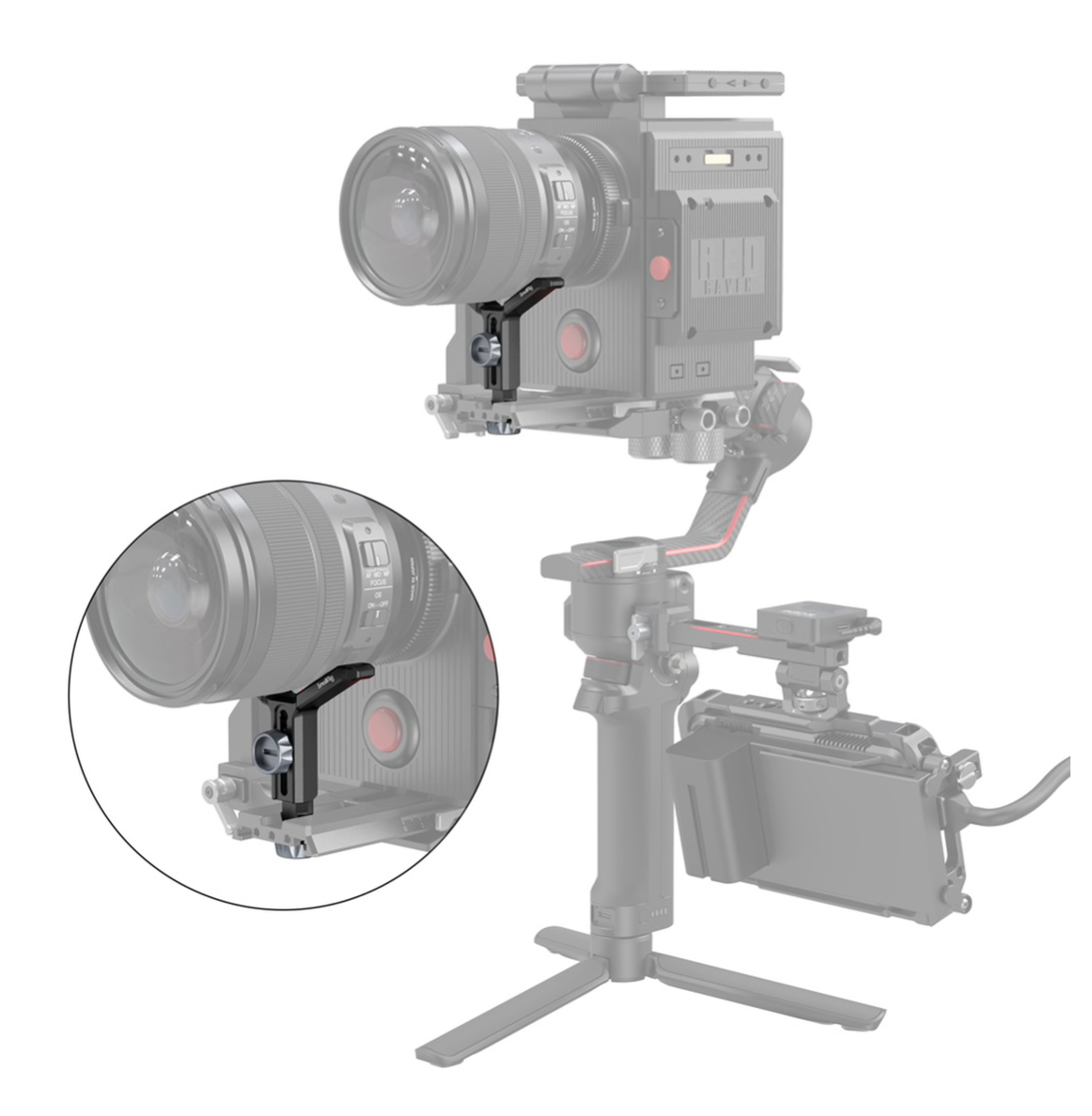 SmallRig Extended Lens Support for DJI RS 2 2850 - 4