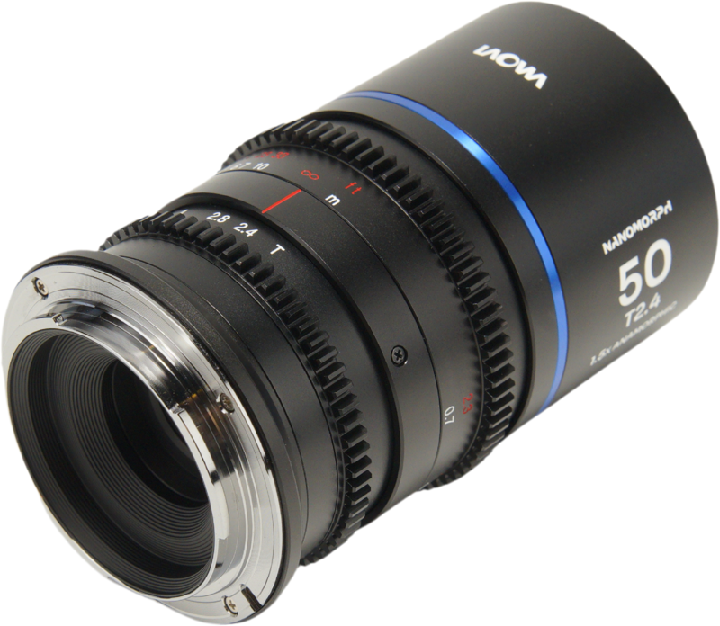 Laowa Nanomorph&nbsp;50mm&nbsp;T2.4&nbsp;1.5X&nbsp;S35 (Blue) - Canon RF - 4