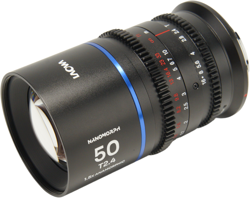 Laowa Nanomorph&nbsp;50mm&nbsp;T2.4&nbsp;1.5X&nbsp;S35 (Blue) - L Mount - 3