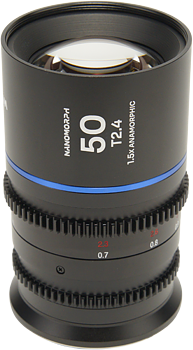 Laowa Nanomorph&nbsp;50mm&nbsp;T2.4&nbsp;1.5X&nbsp;S35 (Blue) - MFT
