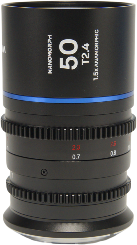 Laowa Nanomorph&nbsp;50mm&nbsp;T2.4&nbsp;1.5X&nbsp;S35 (Blue) - DL