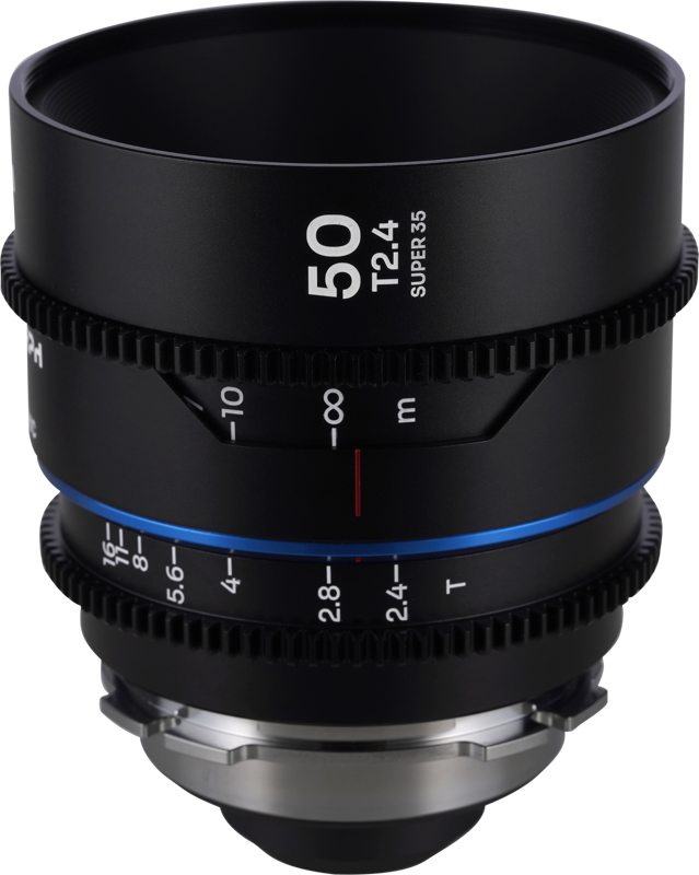 Laowa Nanomorph&nbsp;50mm&nbsp;T2.4&nbsp;1.5X&nbsp;S35 (Blue) - Arri PL/Canon EF - 2
