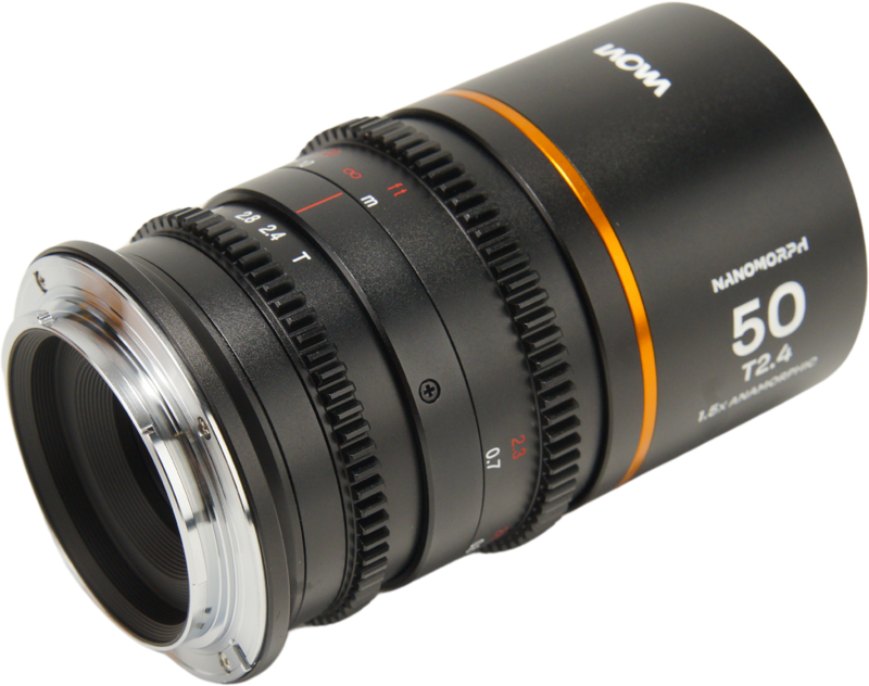 Laowa Nanomorph&nbsp;50mm&nbsp;T2.4&nbsp;1.5X&nbsp;S35 (Amber) - Sony E - 4