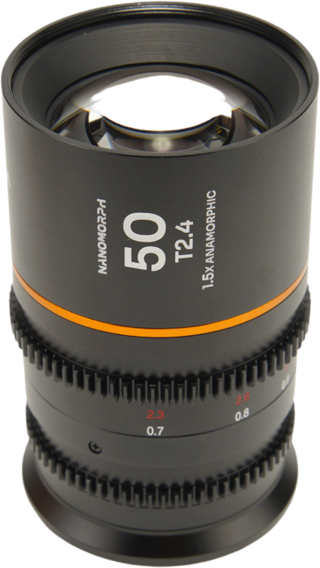 Laowa Nanomorph&nbsp;50mm&nbsp;T2.4&nbsp;1.5X&nbsp;S35 (Amber) - Canon RF - 2