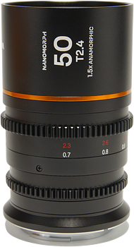 Laowa Nanomorph&nbsp;50mm&nbsp;T2.4&nbsp;1.5X&nbsp;S35 (Amber) - Nikon Z