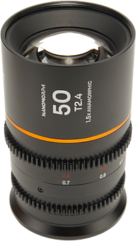 Laowa Nanomorph&nbsp;50mm&nbsp;T2.4&nbsp;1.5X&nbsp;S35 (Amber) - Nikon Z