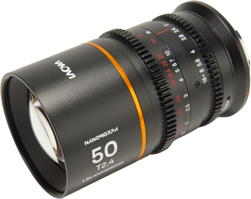 Laowa Nanomorph&nbsp;50mm&nbsp;T2.4&nbsp;1.5X&nbsp;S35 (Amber) - L Mount - 3